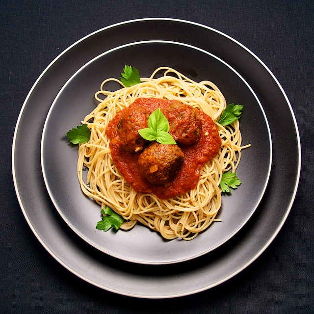 Balls with pasta-Blog 1023