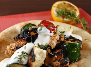 Shish Taouk with Toum
