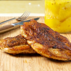Crispy Lemon Chicken with Zatar